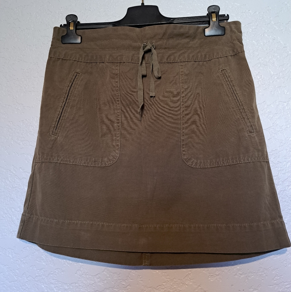 J Crew Olive Green Skirt